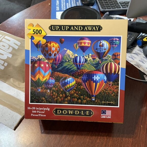 Dowdle Up, Up & Away 500 Piece Jigsaw Puzzle - NIB - Picture 4 of 4